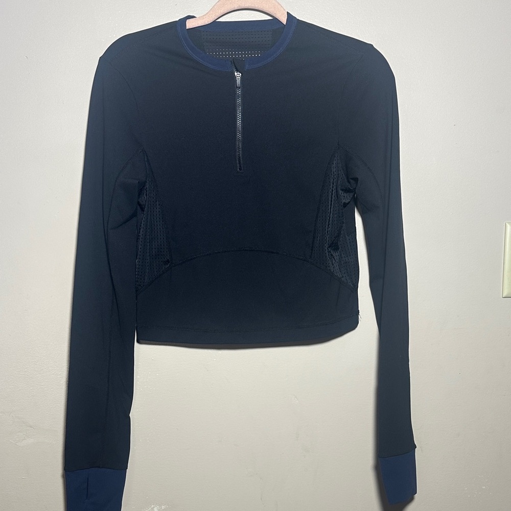 Sweaty Betty Black‎ Long Sleeved Pullover Top | Small